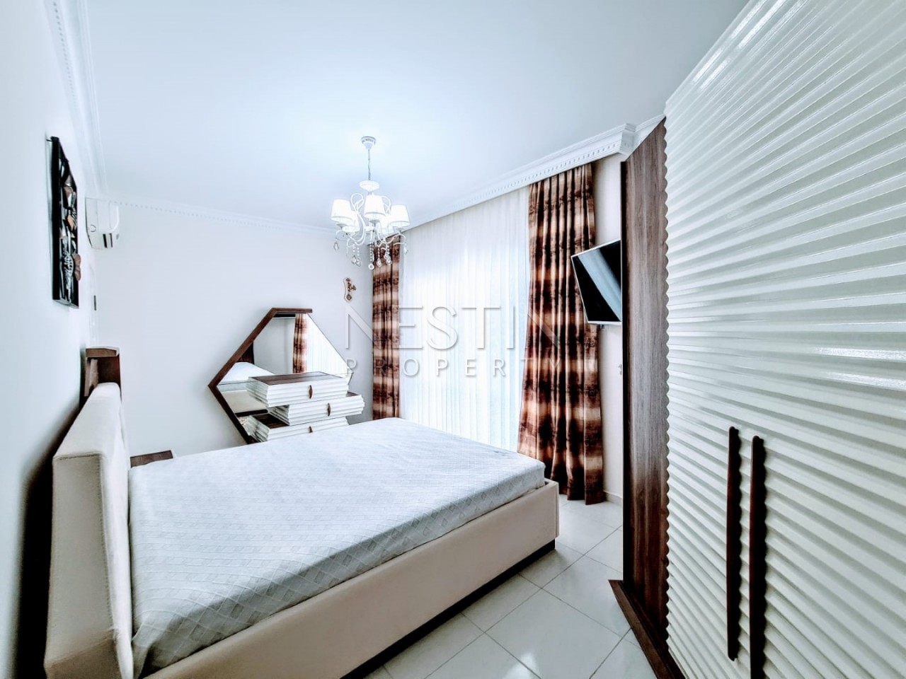 Большая квартира 2+1 с новой мебелью в роскошной резиденции в Махмутларе фото 28