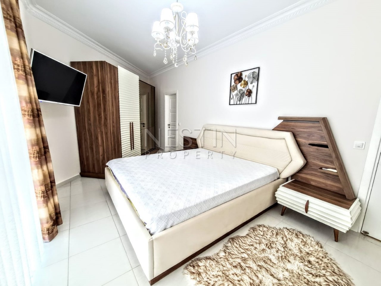 Большая квартира 2+1 с новой мебелью в роскошной резиденции в Махмутларе фото 32