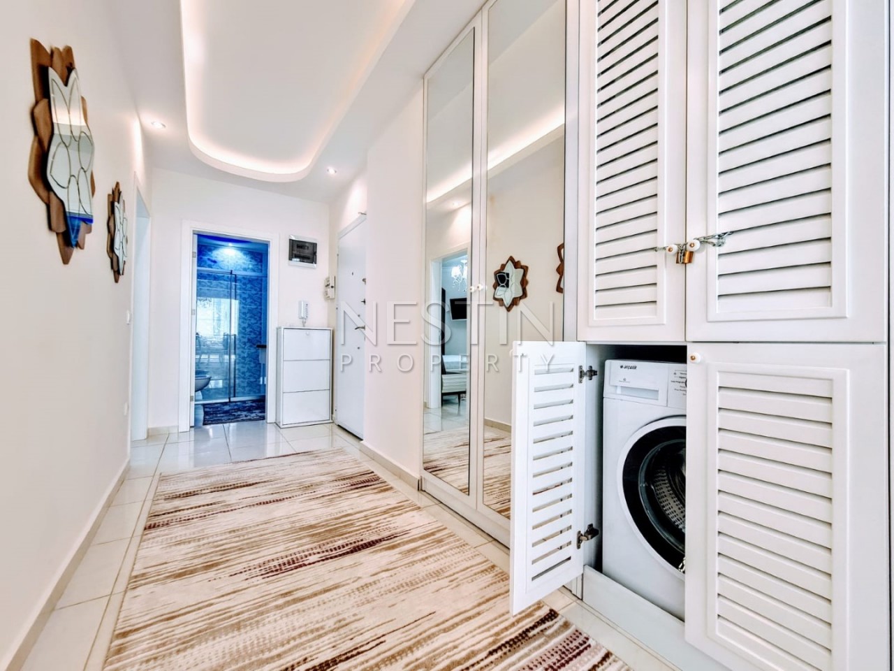 Большая квартира 2+1 с новой мебелью в роскошной резиденции в Махмутларе фото 37