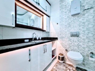 Большая квартира 2+1 с новой мебелью в роскошной резиденции в Махмутларе фото 40