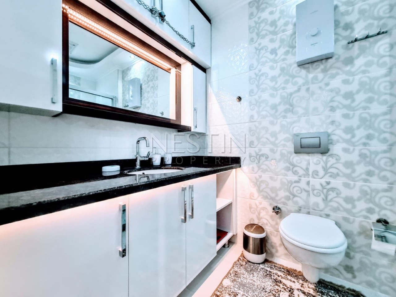 Большая квартира 2+1 с новой мебелью в роскошной резиденции в Махмутларе фото 40