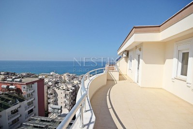 Просторная квартира 4+1 с великолепным видом на Средиземное море фото 12