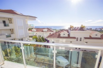 Квартира 2+1 с дизайнерской мебелью в центре Алании, вид на пляж Клеопатры фото 13