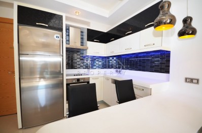 Квартира 1+1 с видом на море в комплексе класса Люкс в районе Махмутлар фото 21