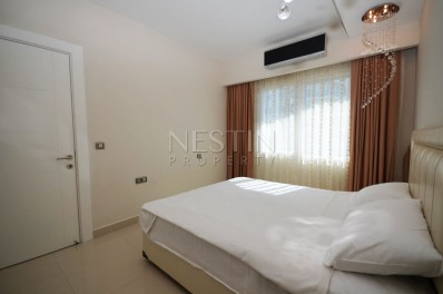 Квартира 1+1 с видом на море в комплексе класса Люкс в районе Махмутлар фото 23