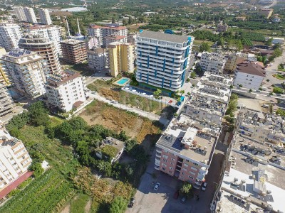 Апартаменты 1+1 в новом комплексе с видом на море в центре района Махмутлар фото 3