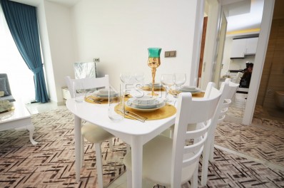 Апартаменты 1+1 в новом комплексе с видом на море в центре района Махмутлар фото 14