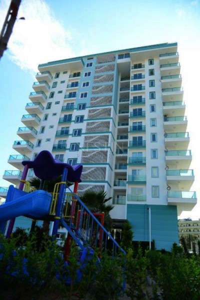 Квартира 1+1 с видом на море в роскошном комплексе в Махмутларе фото 2