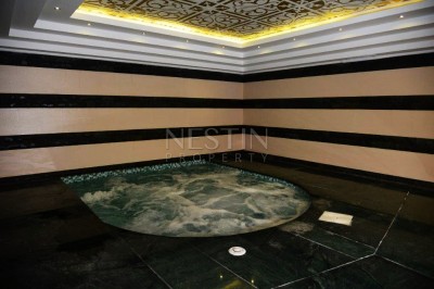 Квартира 1+1 с видом на море в роскошном комплексе в Махмутларе фото 5