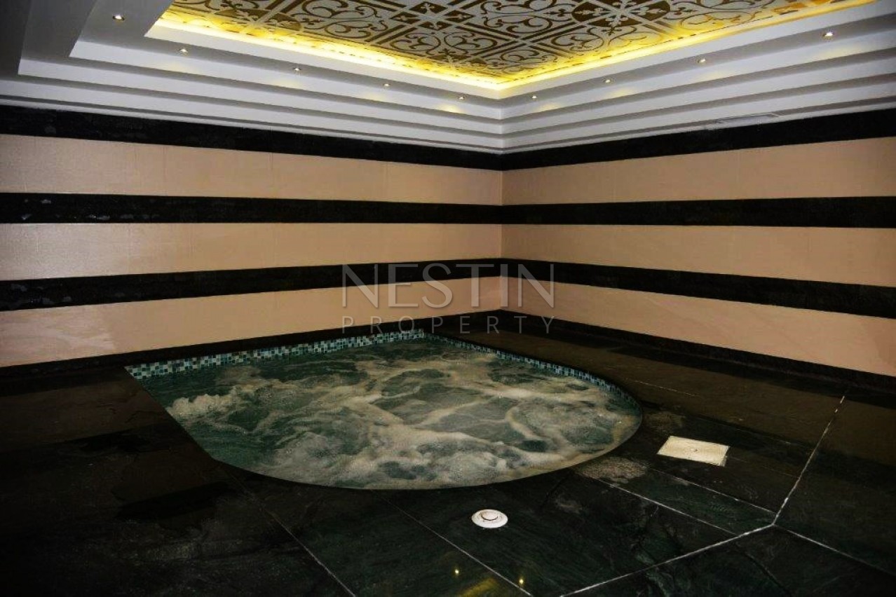 Квартира 1+1 с видом на море в роскошном комплексе в Махмутларе фото 5