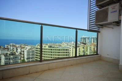 Квартира 1+1 с видом на море в роскошном комплексе в Махмутларе фото 21