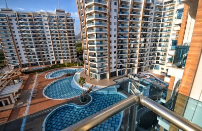 Меблированная квартира 2+1 в роскошном комплексе класса Люкс в районе Махмутлар фото 32