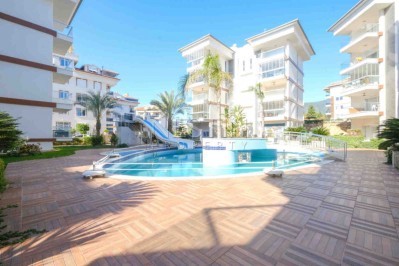 Квартира 2+1 в престижном комплексе с бассейном в районе Оба фото 1