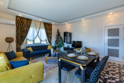 Апартаменты 2+1 с мебелью в современном комплексе в Махмутларе фото 14