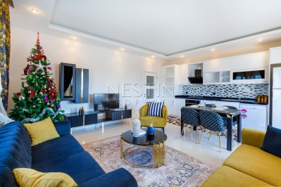 Апартаменты 2+1 с мебелью в современном комплексе в Махмутларе фото 17