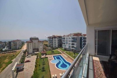 Очень большой пентхаус 5+1 с панорамным видом на Средиземное море в Кестеле фото 4