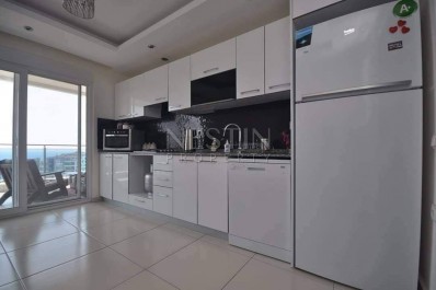 Очень большой пентхаус 5+1 с панорамным видом на Средиземное море в Кестеле фото 12