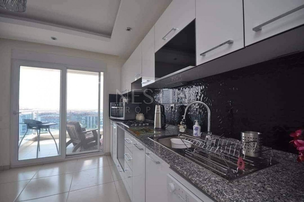 Очень большой пентхаус 5+1 с панорамным видом на Средиземное море в Кестеле фото 13