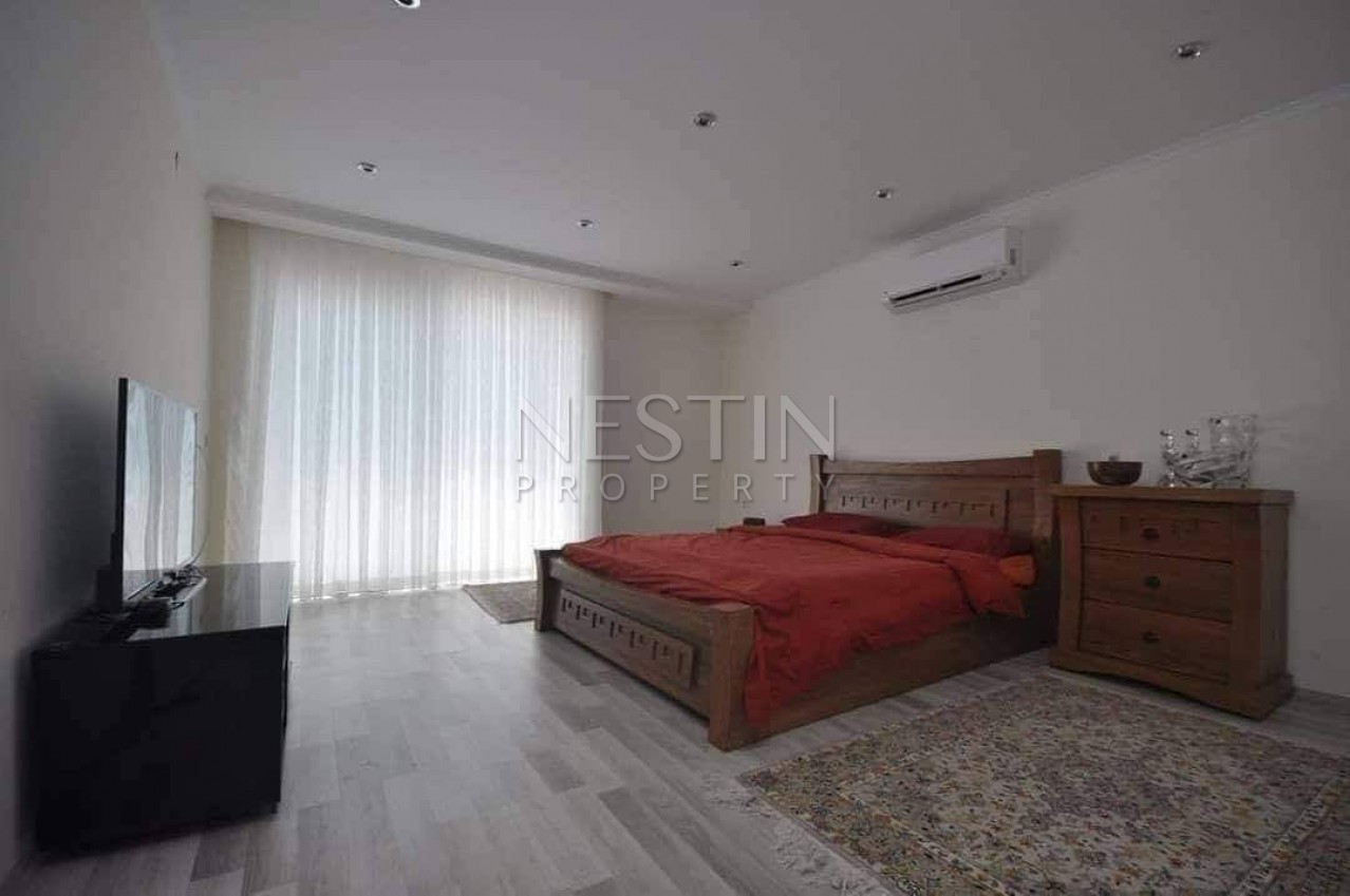 Очень большой пентхаус 5+1 с панорамным видом на Средиземное море в Кестеле фото 19