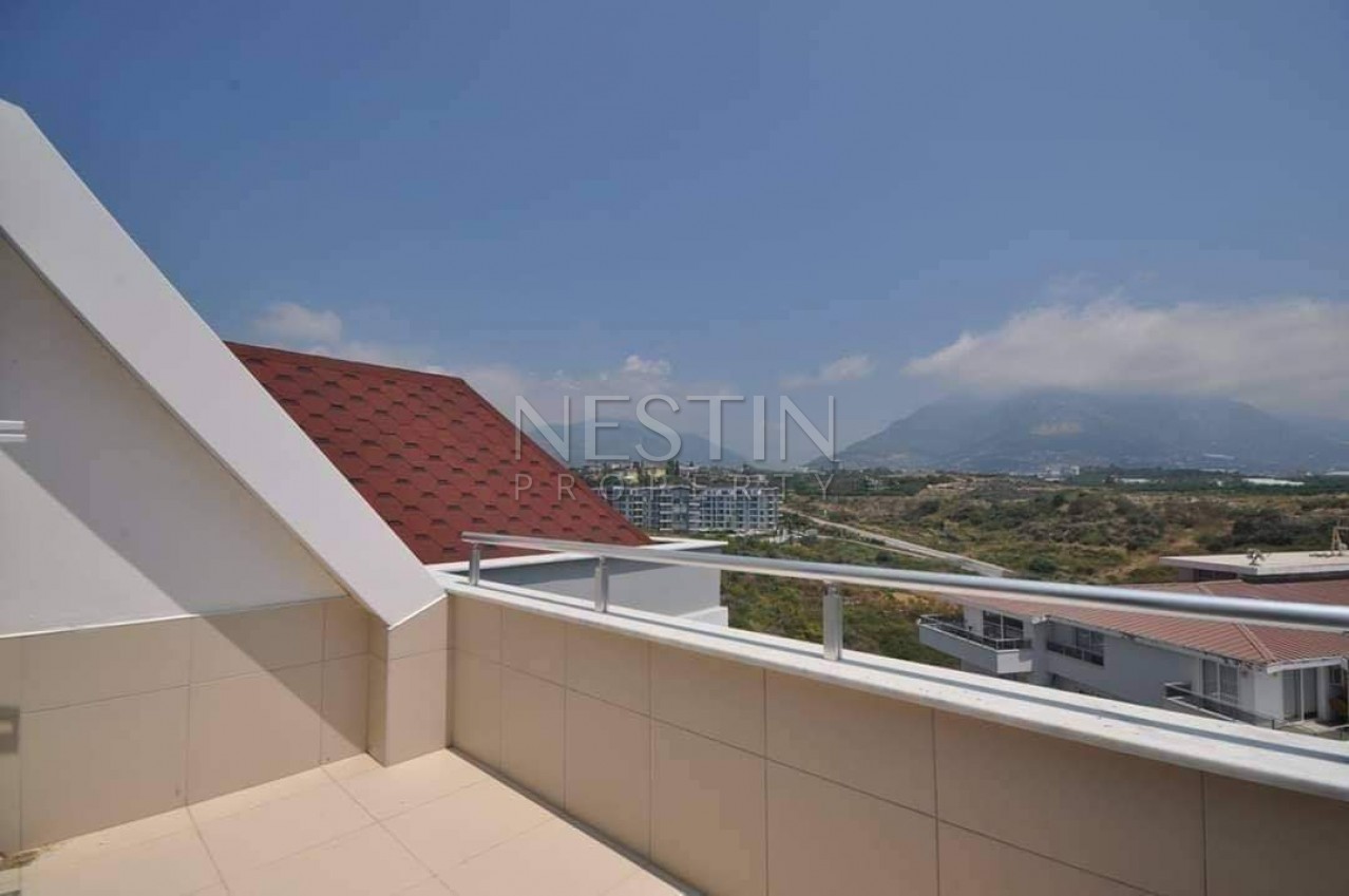 Очень большой пентхаус 5+1 с панорамным видом на Средиземное море в Кестеле фото 23