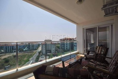 Очень большой пентхаус 5+1 с панорамным видом на Средиземное море в Кестеле фото 25