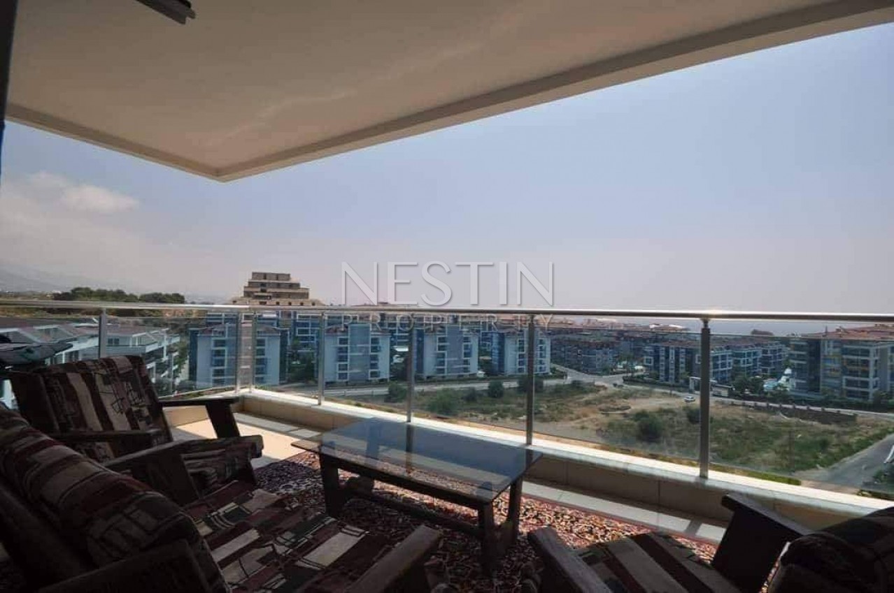 Очень большой пентхаус 5+1 с панорамным видом на Средиземное море в Кестеле фото 28