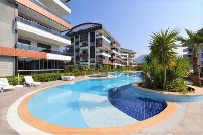 Красивая квартира 2+1 с выходом в сад в элитном комплексе в Оба фото 5