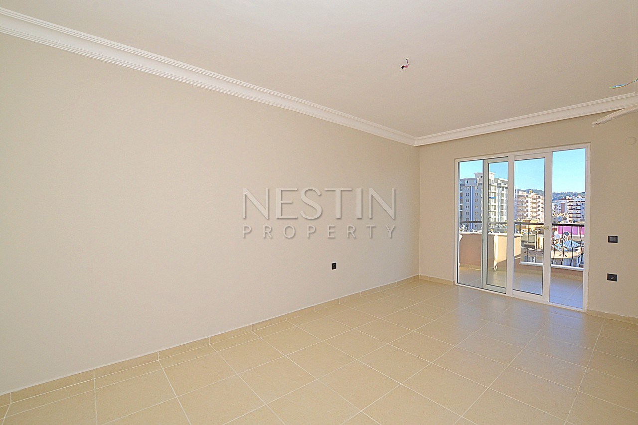 Квартира 2+1 с видом на море в комплексе в центре Махмутлара фото 14