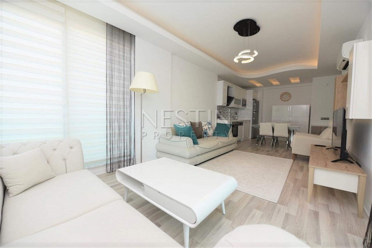 Квартира 1+1 с мебелью в современном комплексе в Тосмуре фото 17