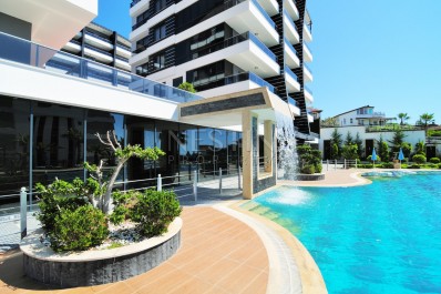 Квартира 1+1 с новой мебелью к комплексе класса Люкс в Каргыджаке фото 2