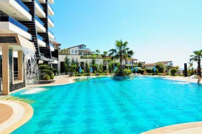 Квартира 1+1 с новой мебелью к комплексе класса Люкс в Каргыджаке фото 5