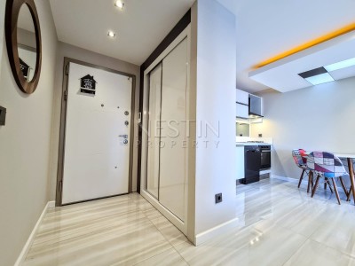 Квартира 1+1 с новой мебелью к комплексе класса Люкс в Каргыджаке фото 13