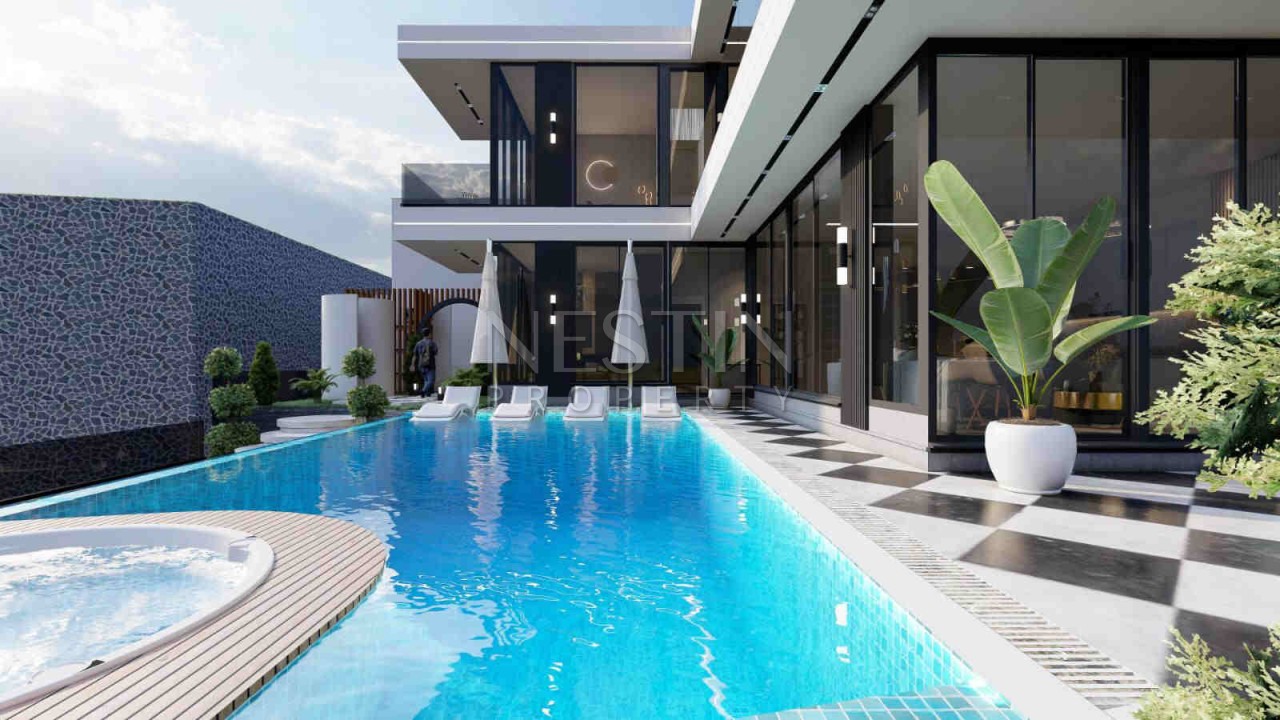 Отдельностоящая вилла 4+1 с собственным бассейном в районе Каргыджак фото 4