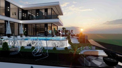 Отдельностоящая вилла 4+1 с собственным бассейном в районе Каргыджак фото 5