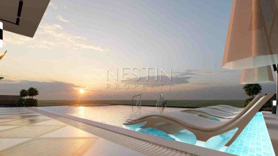 Отдельностоящая вилла 4+1 с собственным бассейном в районе Каргыджак фото 11