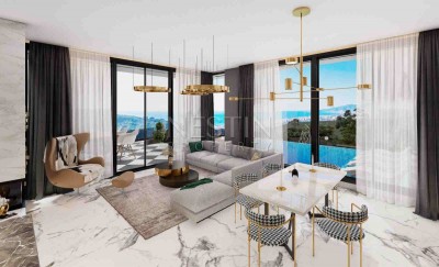 Отдельностоящая вилла 4+1 с собственным бассейном в районе Каргыджак фото 17