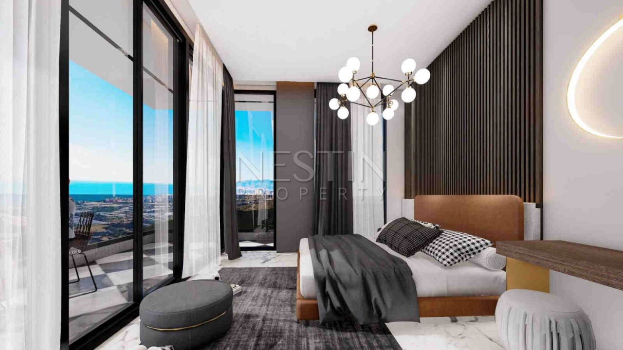 Отдельностоящая вилла 4+1 с собственным бассейном в районе Каргыджак фото 22