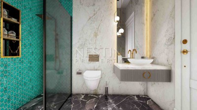 Отдельностоящая вилла 4+1 с собственным бассейном в районе Каргыджак фото 23