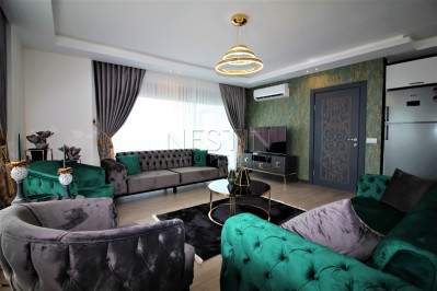 Просторный двухэтажный пентхаус 4+1 с панорамным видом на море в Махмутларе фото 4