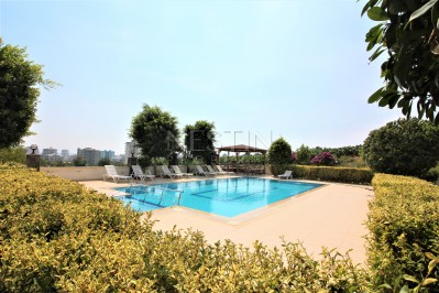 Просторный двухэтажный пентхаус 4+1 с панорамным видом на море в Махмутларе фото 47