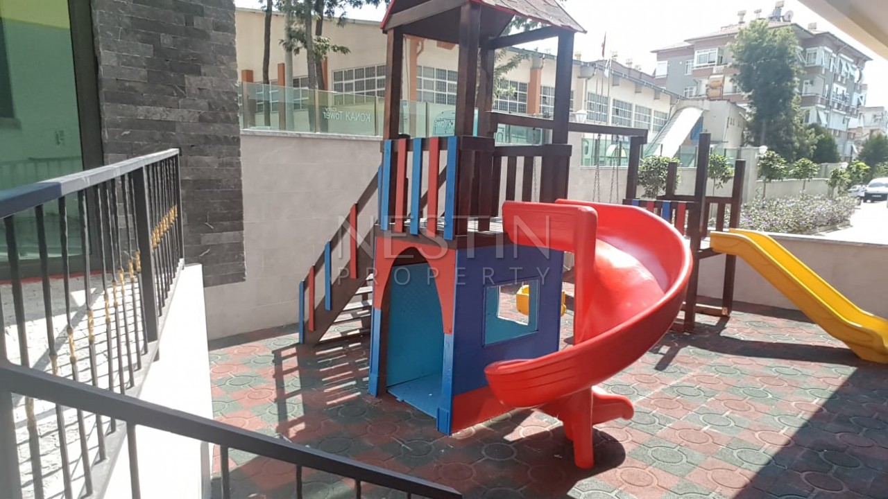 Светлая квартира 1+1 в новом комплексе класса Люкс в центре Аланьи фото 4