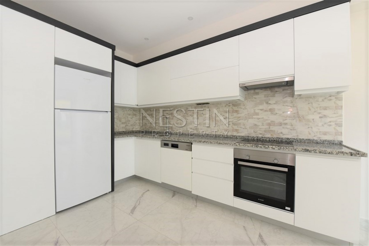 Светлая квартира 1+1 в новом комплексе класса Люкс в центре Аланьи фото 6