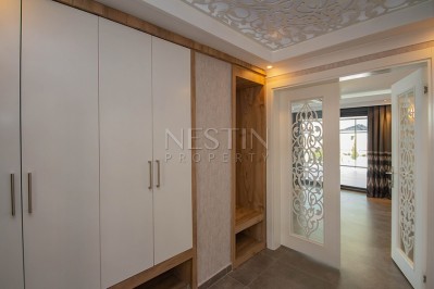 Роскошная вилла 4+1 с видом на Средиземное море в центре Аланьи фото 12