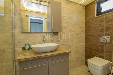 Роскошная вилла 4+1 с видом на Средиземное море в центре Аланьи фото 14