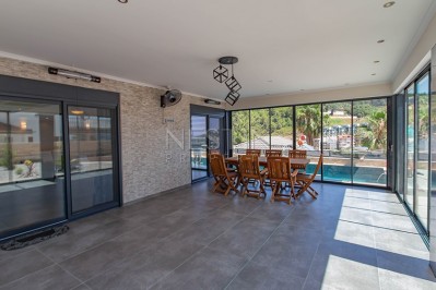 Роскошная вилла 4+1 с видом на Средиземное море в центре Аланьи фото 33