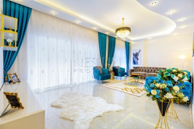 Пентхаус 3+1 со стильной мебелью в центре Махмутлара фото 9