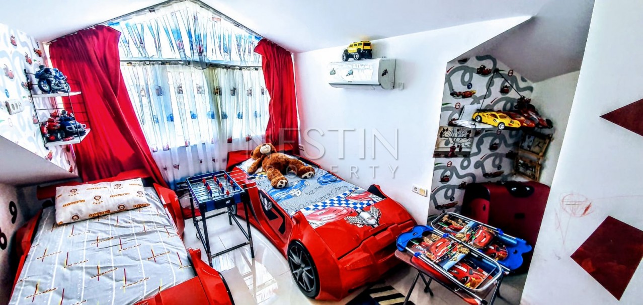 Роскошный пентхаус 3+1 с видом на море в Кестель фото 24