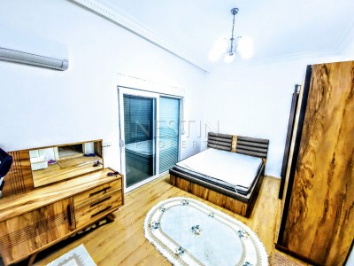 Очень большой пентхаус 5+1 с видом на горы в Махмутларе фото 13