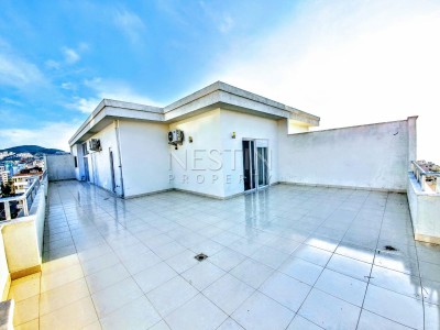 Очень большой пентхаус 5+1 с видом на горы в Махмутларе фото 16