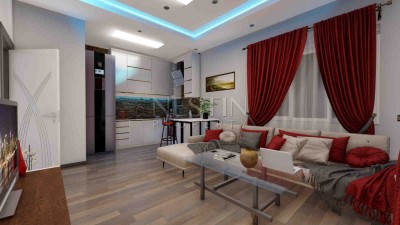 Элегантный таунхаус класса Люкс в 150 м от моря в Авсалларе фото 14